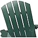 United General Supply CO., INC Adirondack Chair Finish: Hunter Green