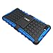 J&D Case Compatible for Huawei P8 Lite 2016 Case with Kickstand, [Dual Layer] Heavy Duty Slim Fit Hybrid Shock Proof Protective Cover Case for Huawei P8 Lite (Release in 2016) Case - Kickstand Blue