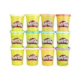 Play-Doh Bulk Spring Colors 12-Pack of Non-Toxic Modeling Compound, 4-Ounce Cans