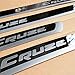 CarFam Stainless Steel Door Sill Scuff Plate Compatible with Chevrolet Cruze 2010-2013 2014 2015+