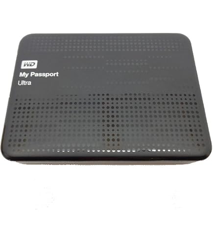 Western Digital My Passport Ultra 2TB - Disco Rigido Esterno Portatile USB 3.0 Nero