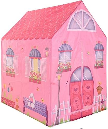 Childrens Designed Play Tent Indoor Outdoor Fun Playhouse Girls Boys Role Play (Girl House)