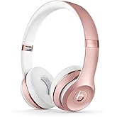 beats Solo3 Wireless On-Ear Headphones - Rose Gold (Renewed)