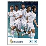 2018 Real Madrid Soccer Football Wall Calendar by