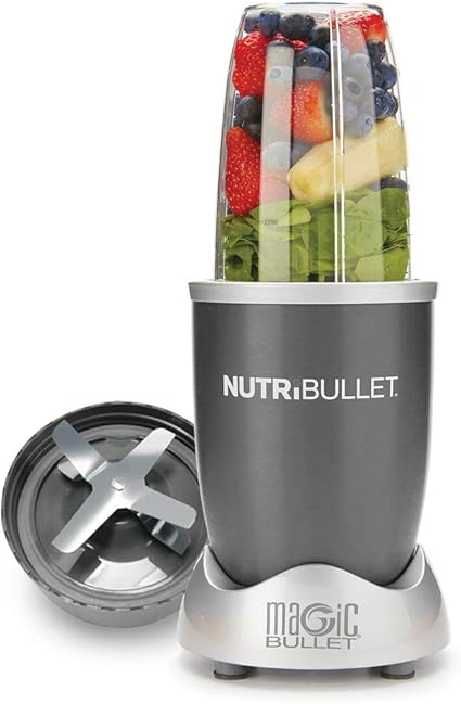 Amazon De Nutribullet Pro 900 Watt 5 Teilig Extractor 25 000 Upm Nahrstoff Extraktor Gesundheits Set Smoothie Maker Grau Inklusive Ua Deutsche Bedienungsanleitung