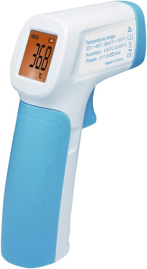 Protmex Infrared Non-Contact Infrared Thermometer Digital Thermometer for Body Measurement and Medical Measurement (UT30R)