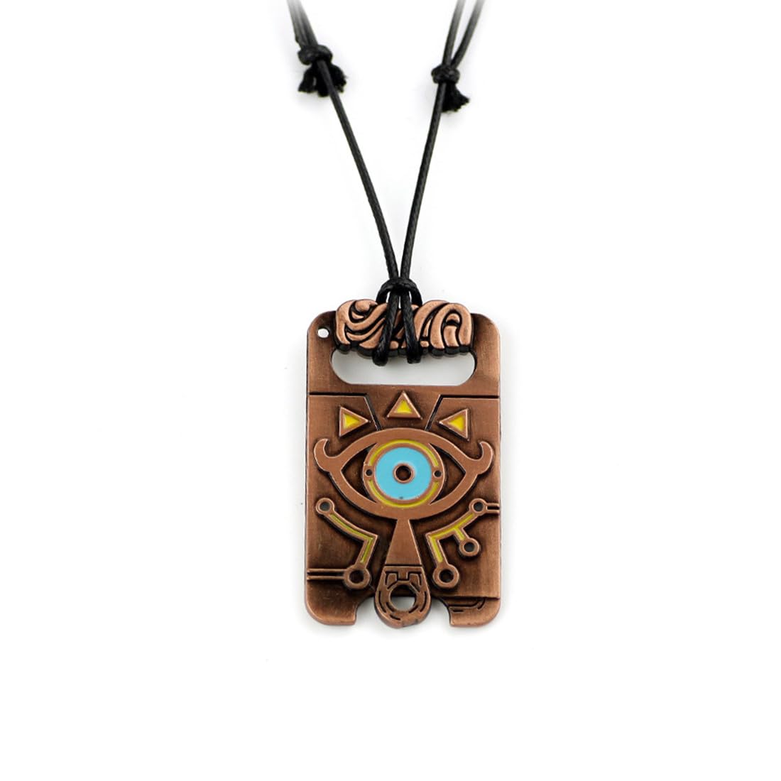 GAUEIOUR Zelda Legend Wilderness Breath Pendant Necklace, Suitable for Fan Players, Role-Playing Accessory