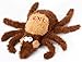 Tick Dog Toy Small | Soft Plush Tick Dog Toy | Tick Squeaky Dog Toy Plush | Brown | 6