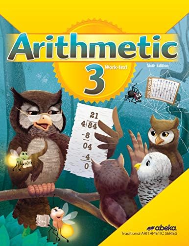 Arithmetic 3 Work-text Teacher Key, Sixth Edition (Abeka) 2018