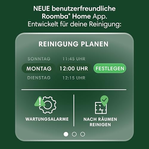 Roomba 105 Combo + AutoEmpty Dock - Automatische Entleerung für bis zu 75 Tage - Saugen + Wischen - Clearview LiDAR- 7000Pa - 120 mins - SmartScrub - Umfährt Hinderniss - App - Schwarz