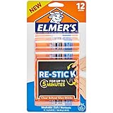 Elmer’s Re-Stick School Glue Sticks, 0.28-Ounces, 12 Count