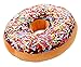 LivebyCare Doughnut Donut Plush Play Doll Filling Toy Stuffed Throw Pillow Stuffing Seat Chair Back Cushion for Teen Boy Girl Classroom Bedroom Playroom