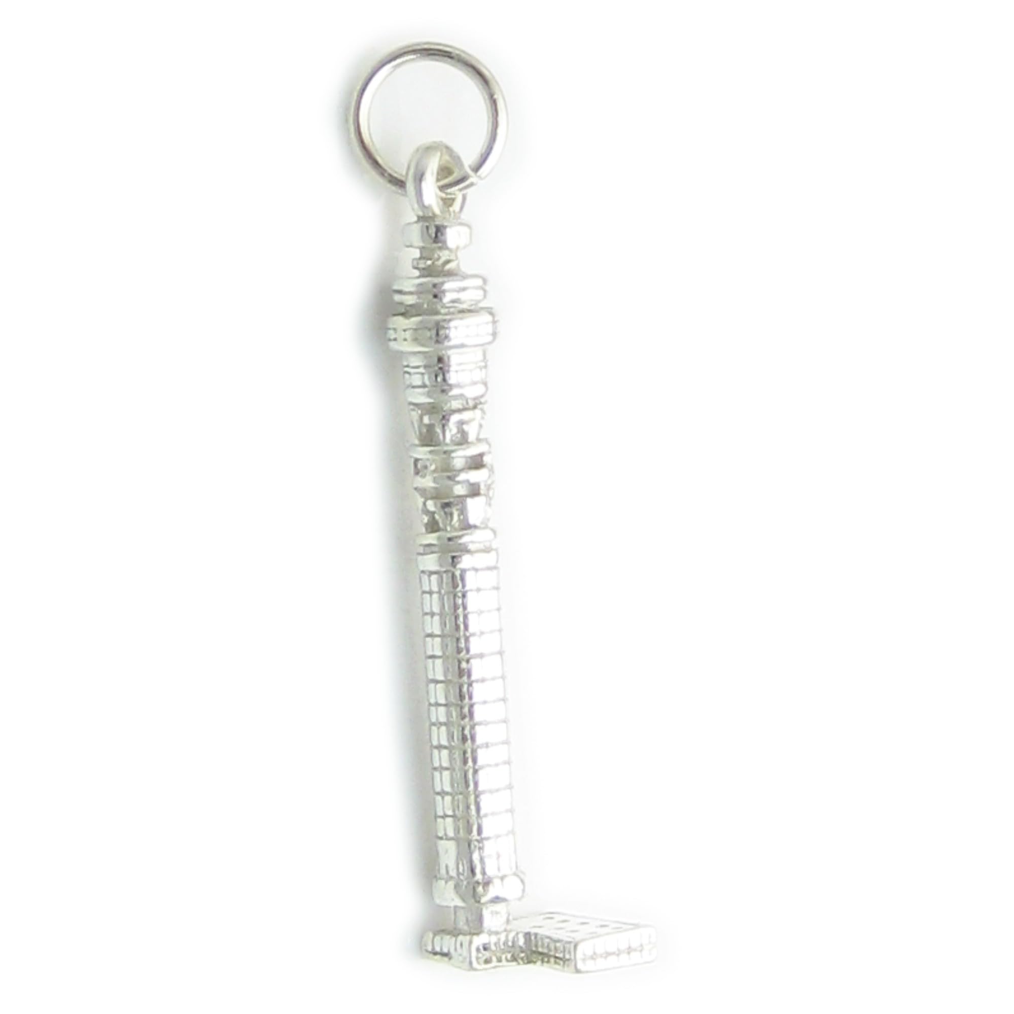 Maldon Jewellery Post Office BT Tower sterling silver charm .925 x 1 British Telecom.