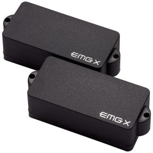 EMG P-X Active Bass Pickup Set, Black