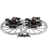 AFTERPARTZ NV-5 G3/ HS1 Bike Disc Brake Kit BB5 Disc Brake Calipers G3 rotors 160mm Front + Rear set + Levers