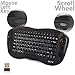 Wireless Trackball Keyboard, Oley 2.4 GHz 2in1 Wireless Mouse Keyboard Computer TV Box Remote Control Support PC/Xbox 360/PS3/HTPC/IPTV/MAC with Trackball