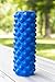 PhysioPhit Muscle Foam Roller - High Density, Trigger Point Grid Provides Maximum Pain Relief, Fastest Workout Recovery & Deep Massage for Sore Muscles, Extra Firm & Textured with Carrier Bag, Blue
