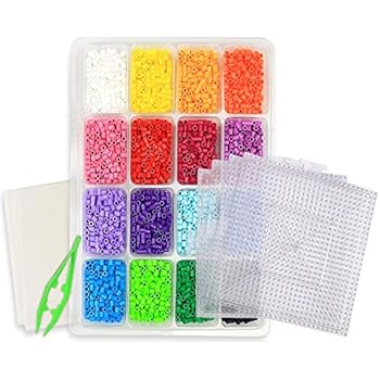 hama jewellery kit bead 42766 Bucket: Sewing Bead Arts, Perler Crafts Amazon.com: &