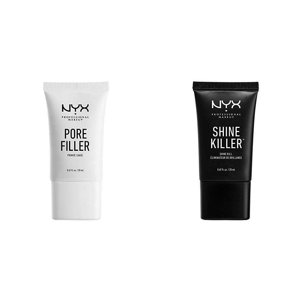 NYX PROFESSIONAL MAKEUP Make Up Pore Filler Bundle with Shine Killer (2 Items)