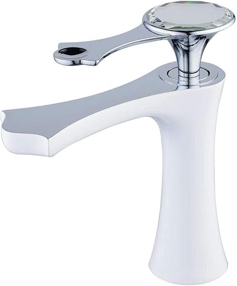 Grifo monomando para lavabo, latón, bronce, baño, grifo con