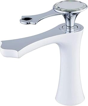 Grifo monomando para lavabo, latón, bronce, baño, grifo con