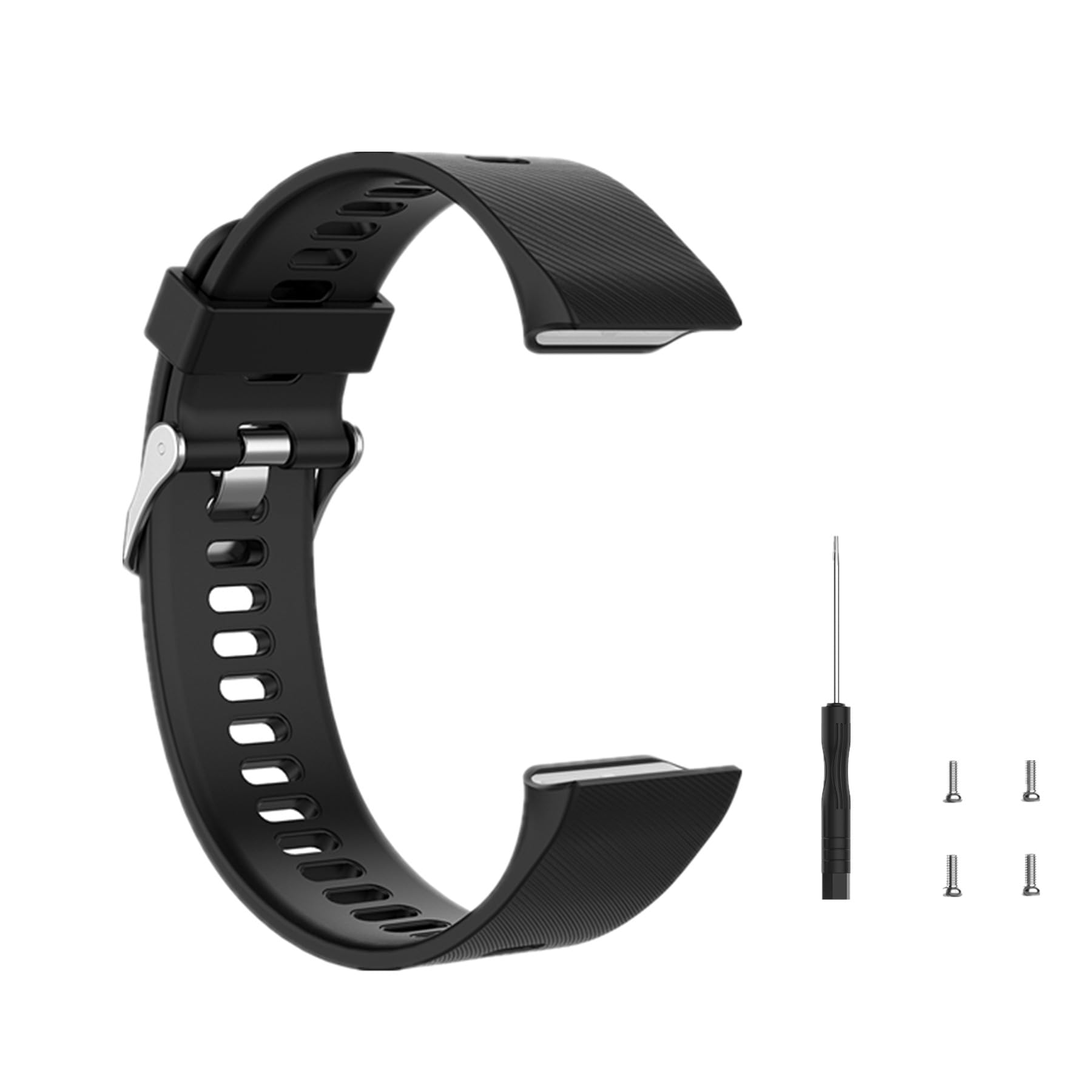 Muovrto Watch Strap for Garmin Approach S10,Silicone Waterproof Replacement Band for Garmin S10 (Black)