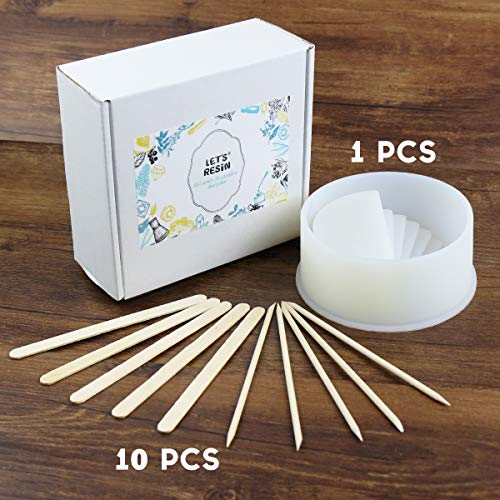 image for LET'S RESIN Silicone Resin Mold, LET’S RESIN Round Stair Mold with 1