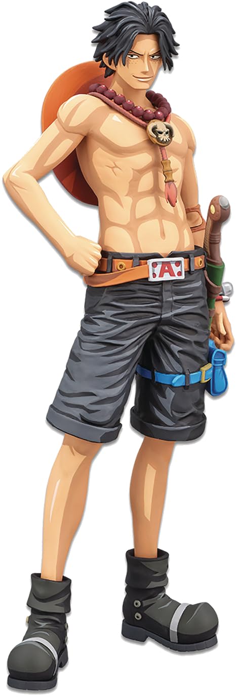Banpresto - One Piece Figurine - Portgas D Ace Grandista Manga Dimensions 27 cm - 4983164169683 Multi-Coloured