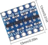 RUNCCI-YUN 15x 4 Channel 3.3V to 5V IIC I2C Logic Level Converter Shifter Module view 2