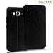 Nacodex - Lenovo A916 - Pudini [Flip Cases] Slim Filp Luxury Genuine Leather Cover Case . Stand Filp Leather Case, Pu Leather, Fold Stand Case +100% Handmade Folio Case Flip Cover Case, Easy to Fit 2015 (Lenovo A916 (Black))