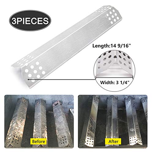 Replacement Burner Covers for Grillmaster Grill Master 7200737, Set of