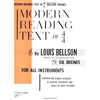 Modern Reading Text in 4/4 For All Instruments book cover