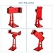 Ulanzi ST-04 Aluminum Phone Tripod Mount Adapter Vertical Video Bracket Cell Phone Clip 360 Degree Smartphone Video Tripod Clamp Compatible for iPhone Xs X Samsung Android Instagram IGTV Livestream