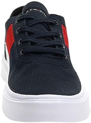 tommy hilfiger lightweight knit flag sneaker