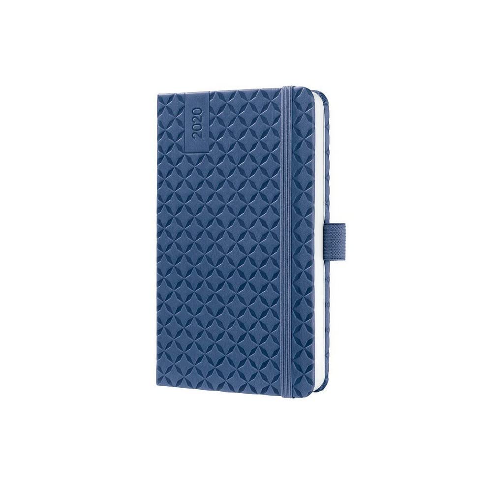 SIGEL J0100 Weekly diary Jolie 2020, format approx. A6, hardcover, dark blue