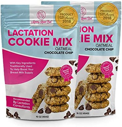 Lactation Cookies with Blessed Thistle - Lactation Cookie Mix Formulated for Breastfeeding Mothers with Key Ingredients To Help Boost and Support Breast Milk Supply To Nursing Moms