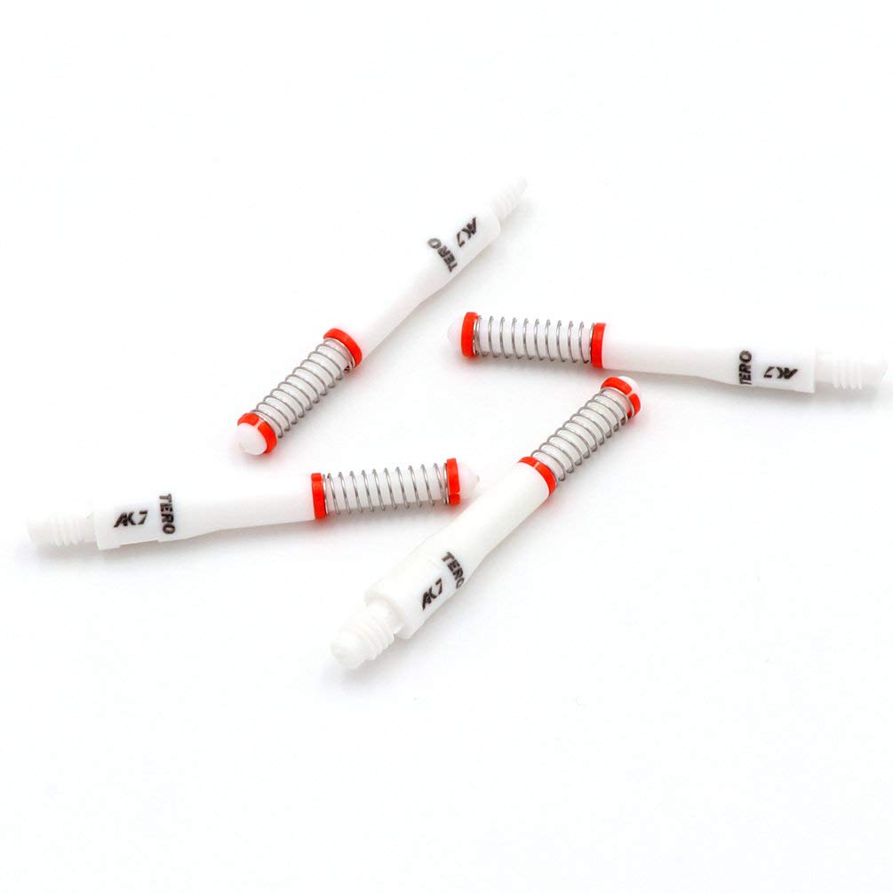 CUESOUL 4 Pieces TERO AK7 Dart Shafts Built-in Spring Telescope for Steel Point Arrows and Soft Pointed Arrows (CS-AK7 + 2G47)
