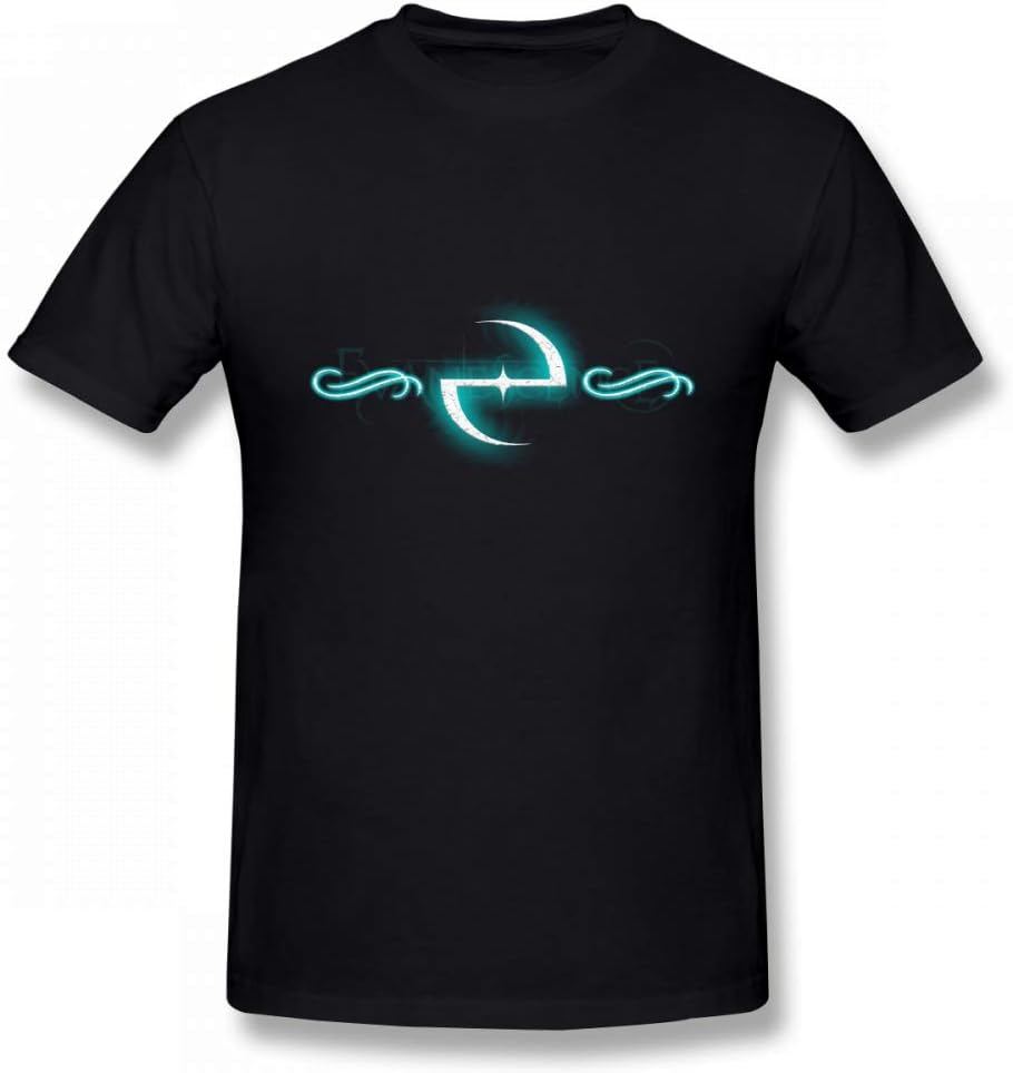 Cotton Evanescence T Shirts Mens Youth Short Sleeves Stylish Tees Black