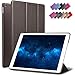 New iPad 9.7-inch 2018 2017 Case, ROARTZ Metallic Brown Slim-Fit Smart Rubber Folio Case Hard Cover Light-Weight Wake Sleep for Apple iPad 5th 6th Generation Retina Model A1893 A1954 A1822 A1823