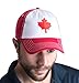 Canada Maple Leaf Hat | Canadian Pride Embroidered Adult Twill Baseball Cap