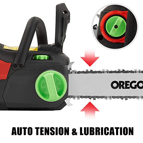 HENX 16Inch Cordless Chain Saw 40V, ToolFree Chain Tensioning System