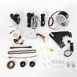 Fetcoi Ombouwset voor elektrische fietsen e-bike ombouwset e bike achteraf kit e-bike motorkit elektrische fiets kit…