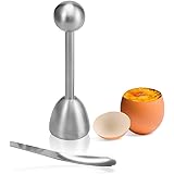 Eierköpfer 3er Set Aus Edelstahl - Perfekte Eierhelfer Für Deine Küche