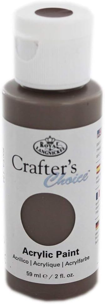 Royal & Langnickel Taupe Acrylic Paint - 59ml, Taupe Paint, 59 ml (Pack of 1)
