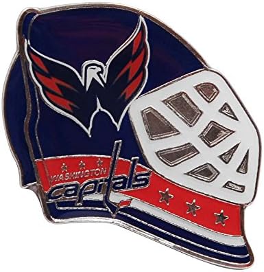 NHL Washington Capitals Goalie Mask Pin