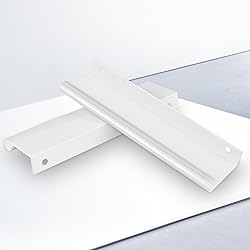 Peaha 10 Pack White Finger Pulls 128mm/5in Hole