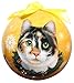 Calico Cat Christmas Ornament Shatter Proof Ball