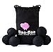 Black Wool Dryer Balls For Dark Laundry Clothes 6-PACK XL Reusable Organic New Zealand Natural Fabric Softener Static Felt Hypoallergenic