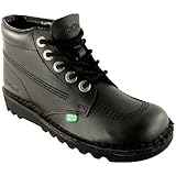 Mens Kickers Kick Hi Leather Classic Oxfords Office Work Boots Shoes