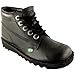 Mens Kickers Kick Hi Leather Classic Oxfords Office Work Boots Shoes